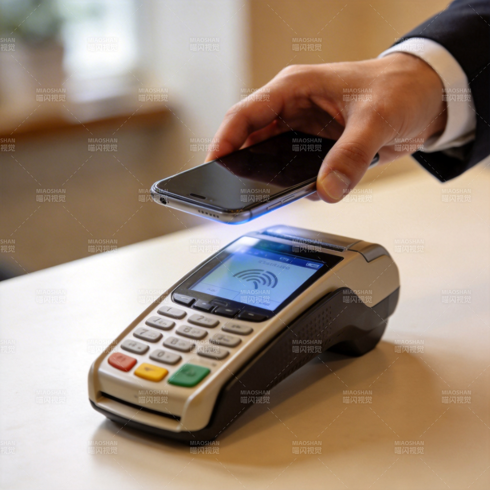 手机支付瞬间完成图片