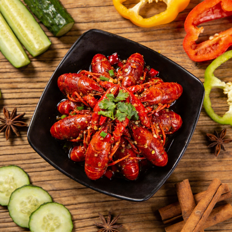 香辣小龙虾盛宴图片