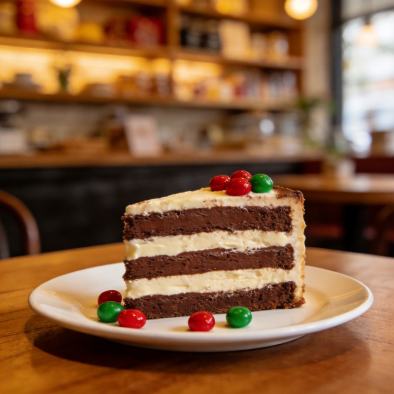 巧克力夹心蛋糕图片