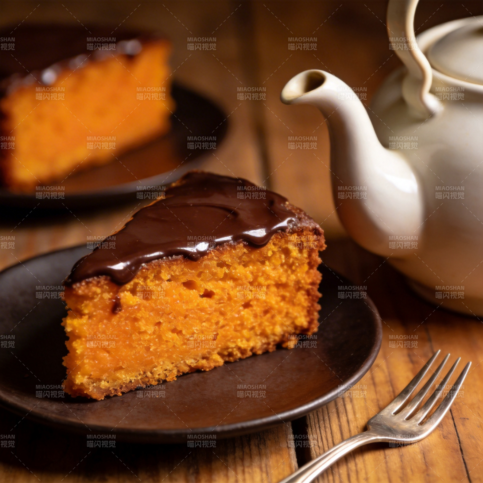 巧克力南瓜蛋糕图片