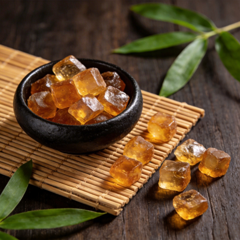 琥珀糖晶莹剔透图片