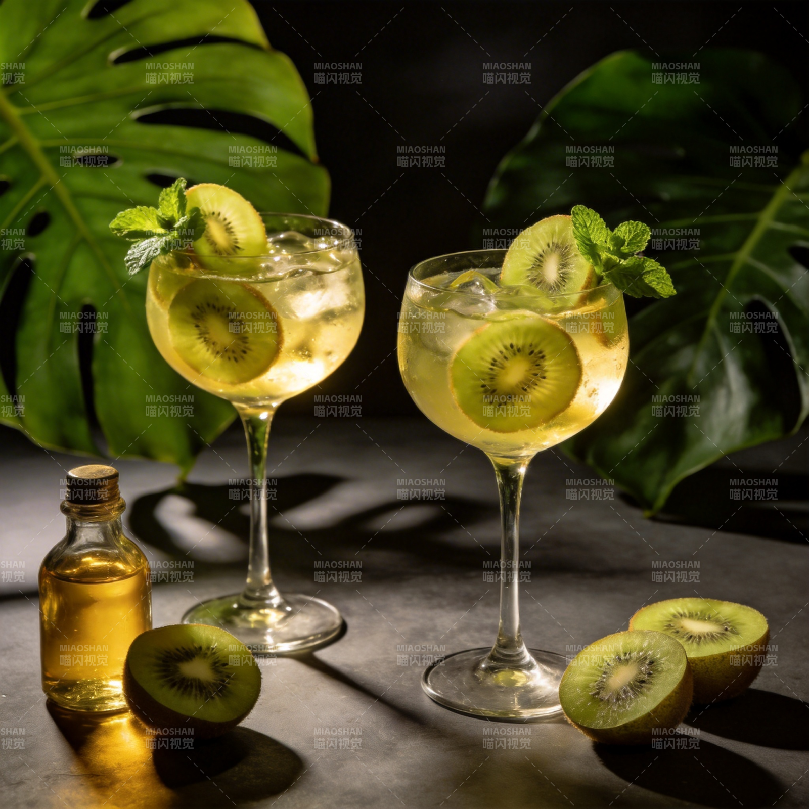 奇异果鸡尾酒图片