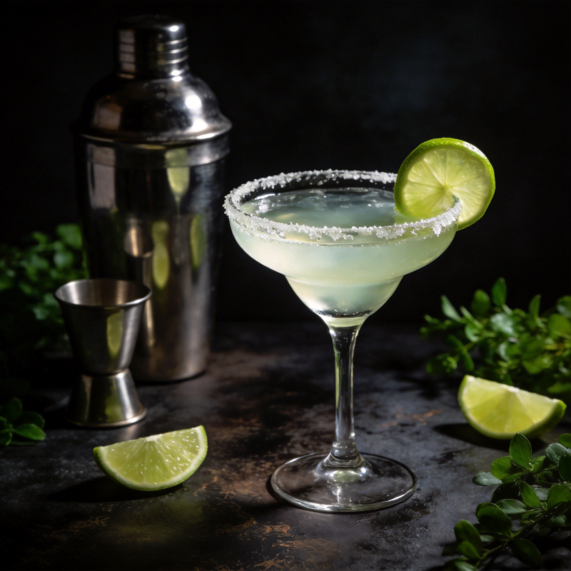 清新玛格丽特鸡尾酒图片