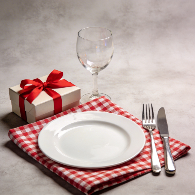 节日餐桌布置图片