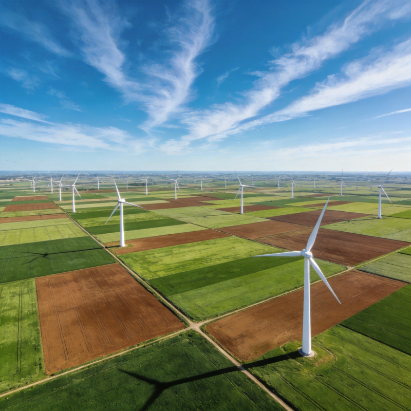 风车田野风光图片