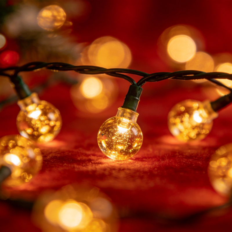 温暖圣诞灯饰图片