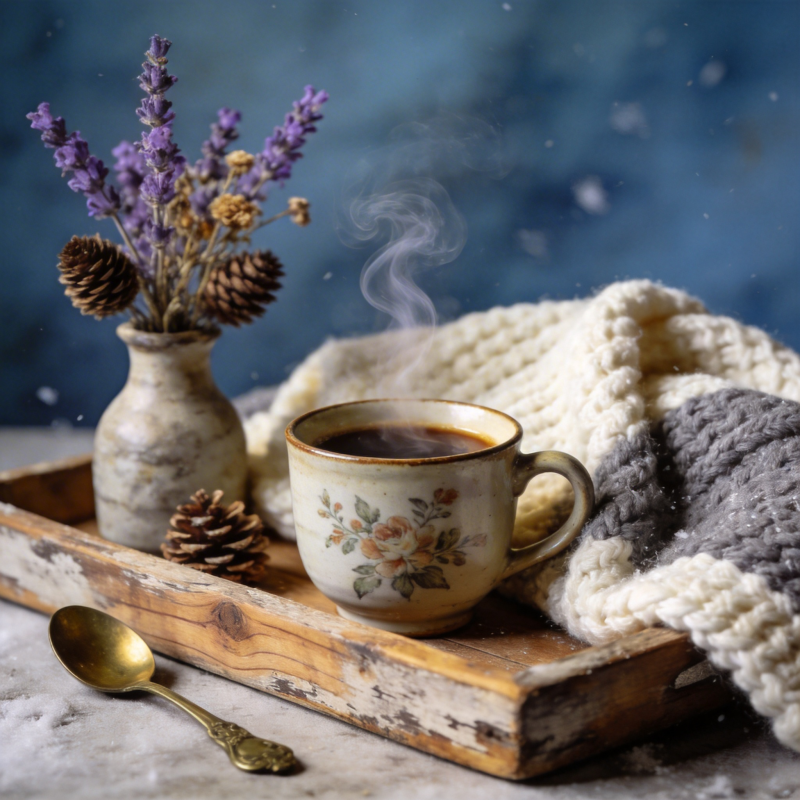 暖冬咖啡时光图片