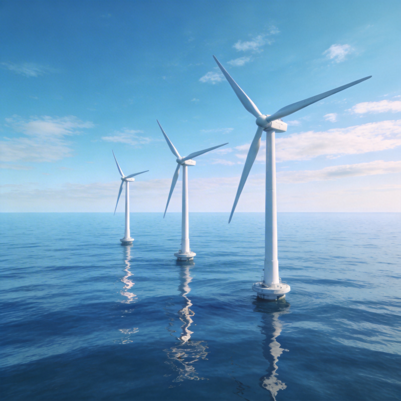 海上风力发电图片