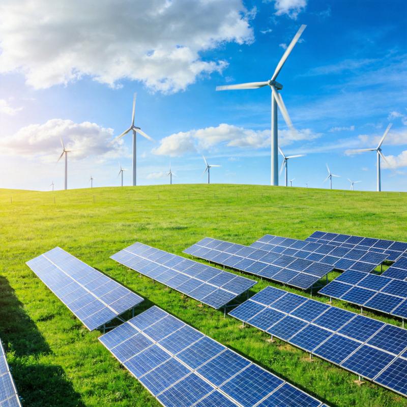 绿能风光共舞图片