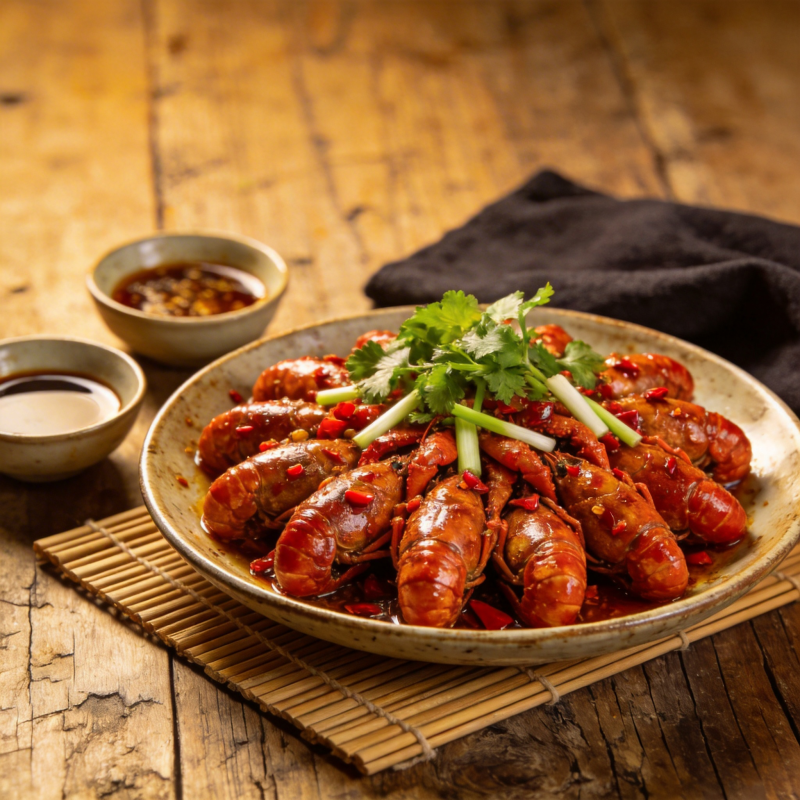 香辣小龙虾图片