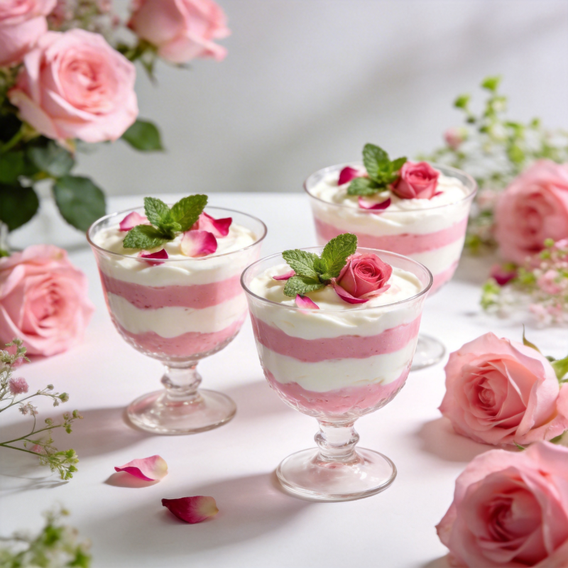 玫瑰慕斯杯图片