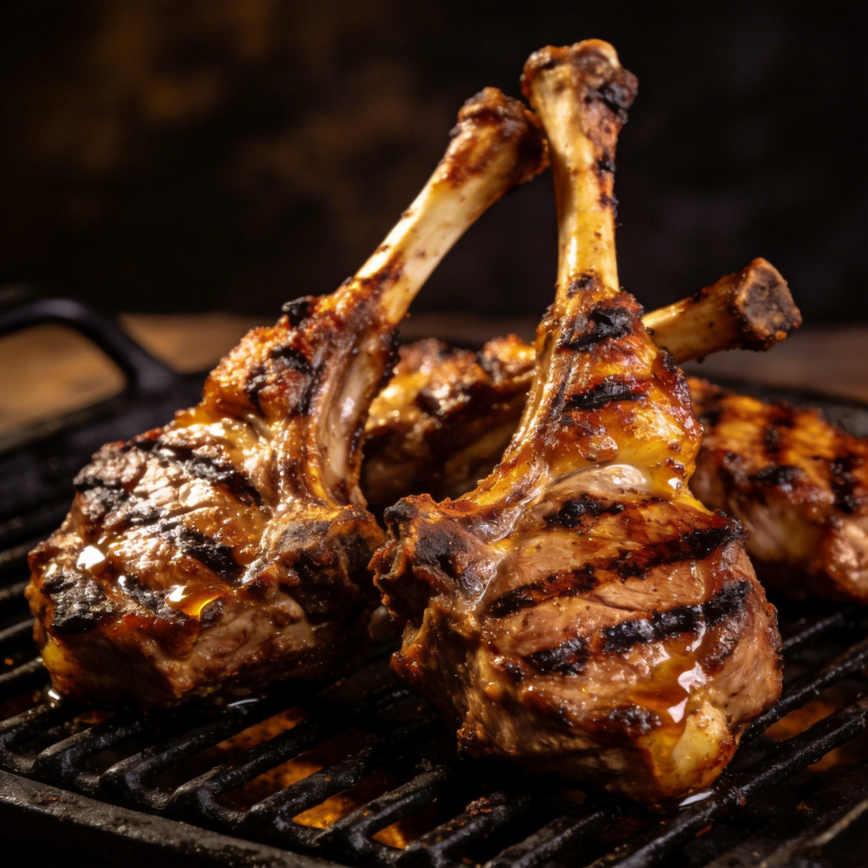 烤羊排 香嫩多汁图片