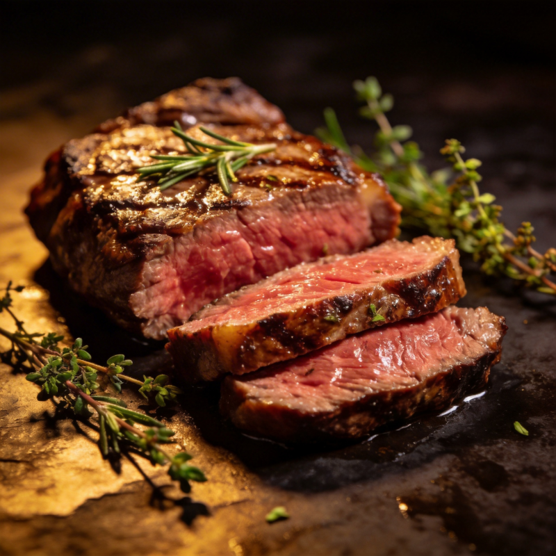 香草牛排 鲜嫩多汁图片