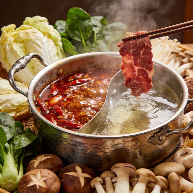 麻辣火锅盛宴图片