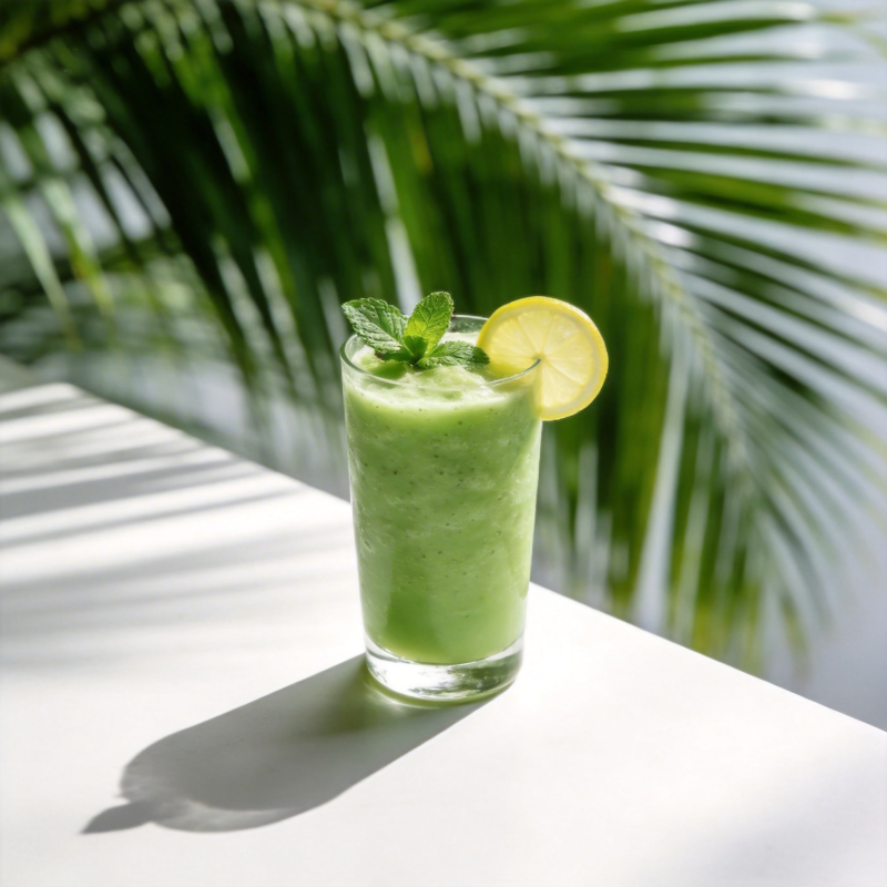 绿意清凉饮品图片