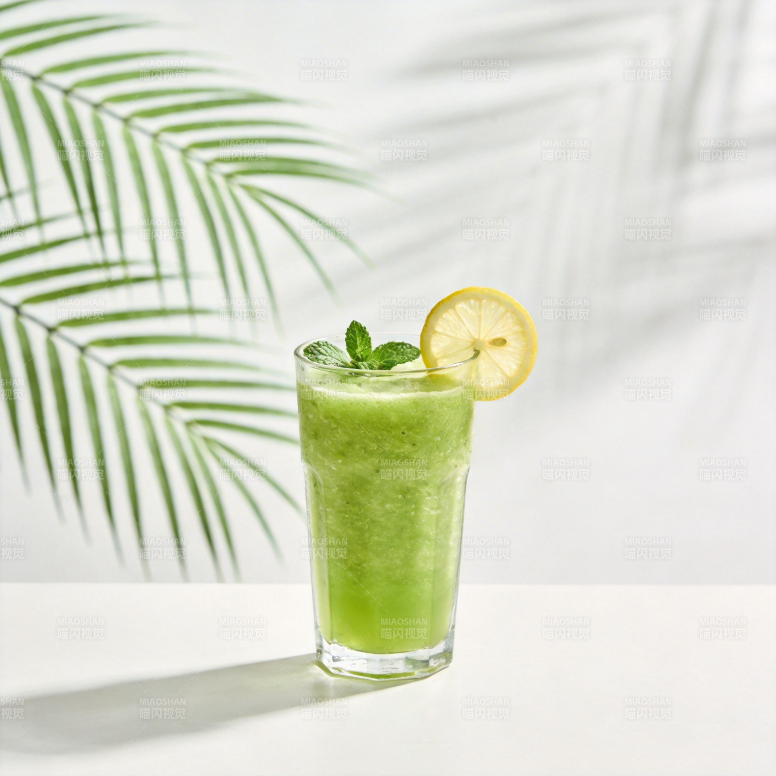 清新绿饮 柠檬薄荷图片