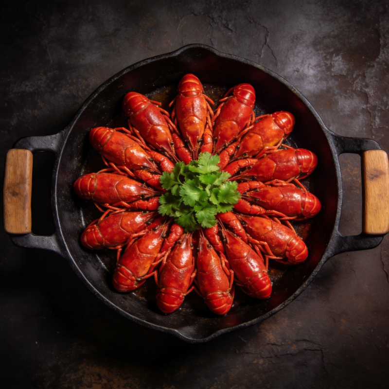 红虾盛宴图片