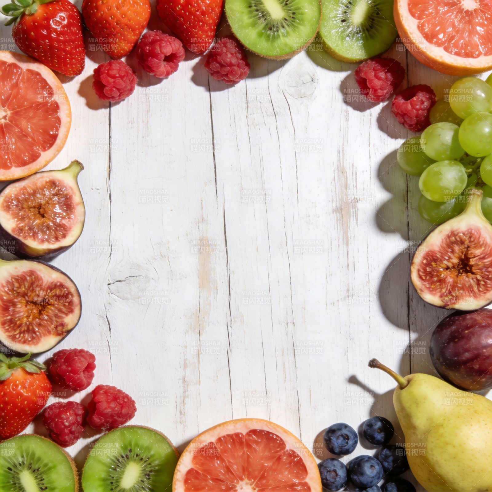 缤纷水果拼盘图片