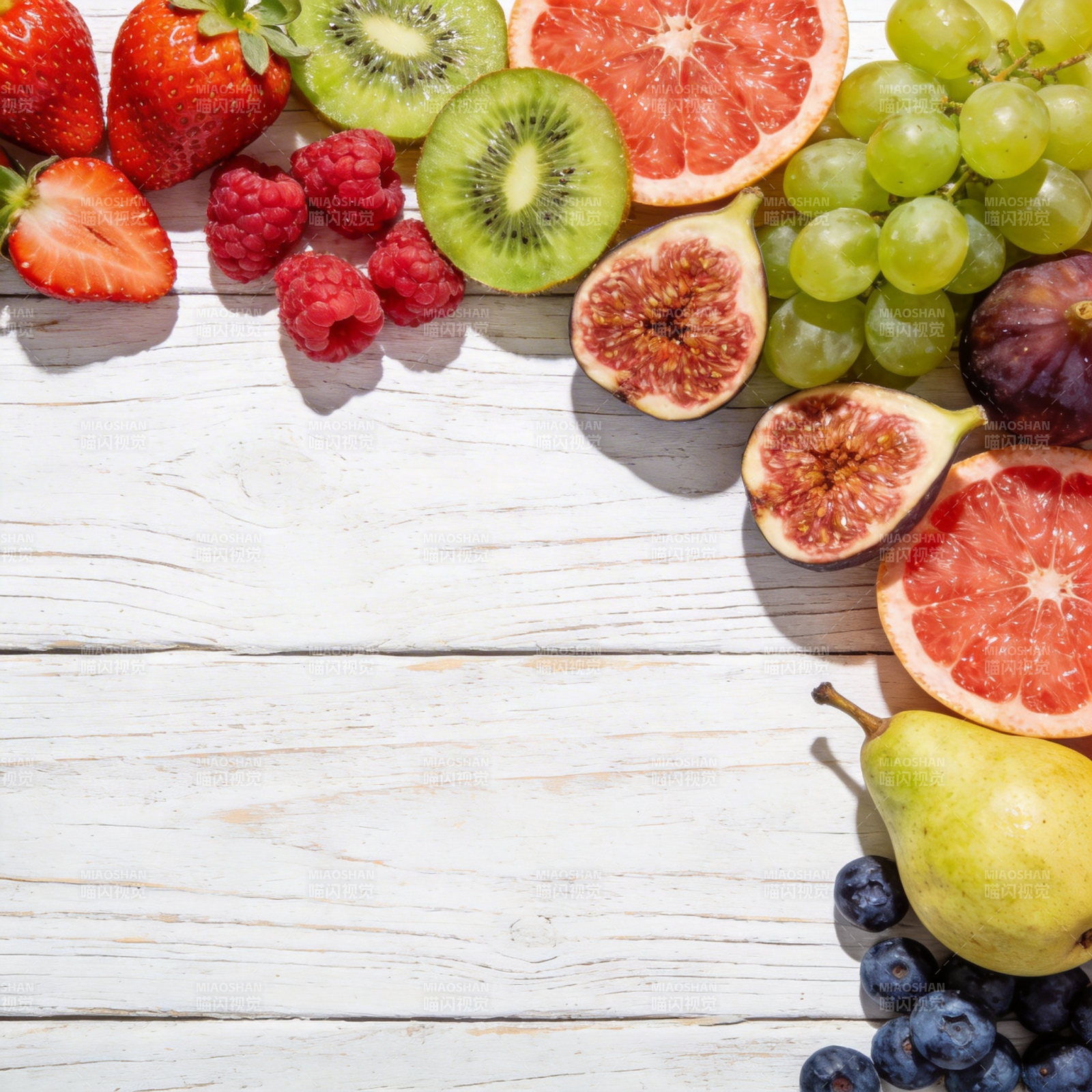 缤纷水果拼盘图片