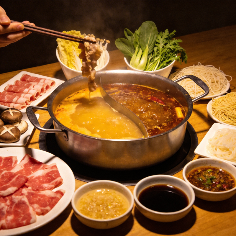 火锅盛宴 美味共享图片