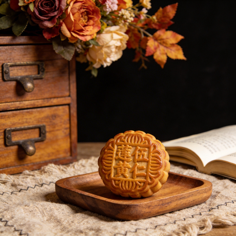 中秋月饼静谧时光图片