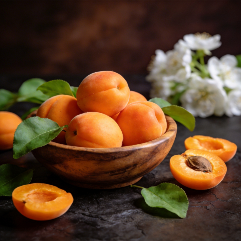 杏果满碗香图片