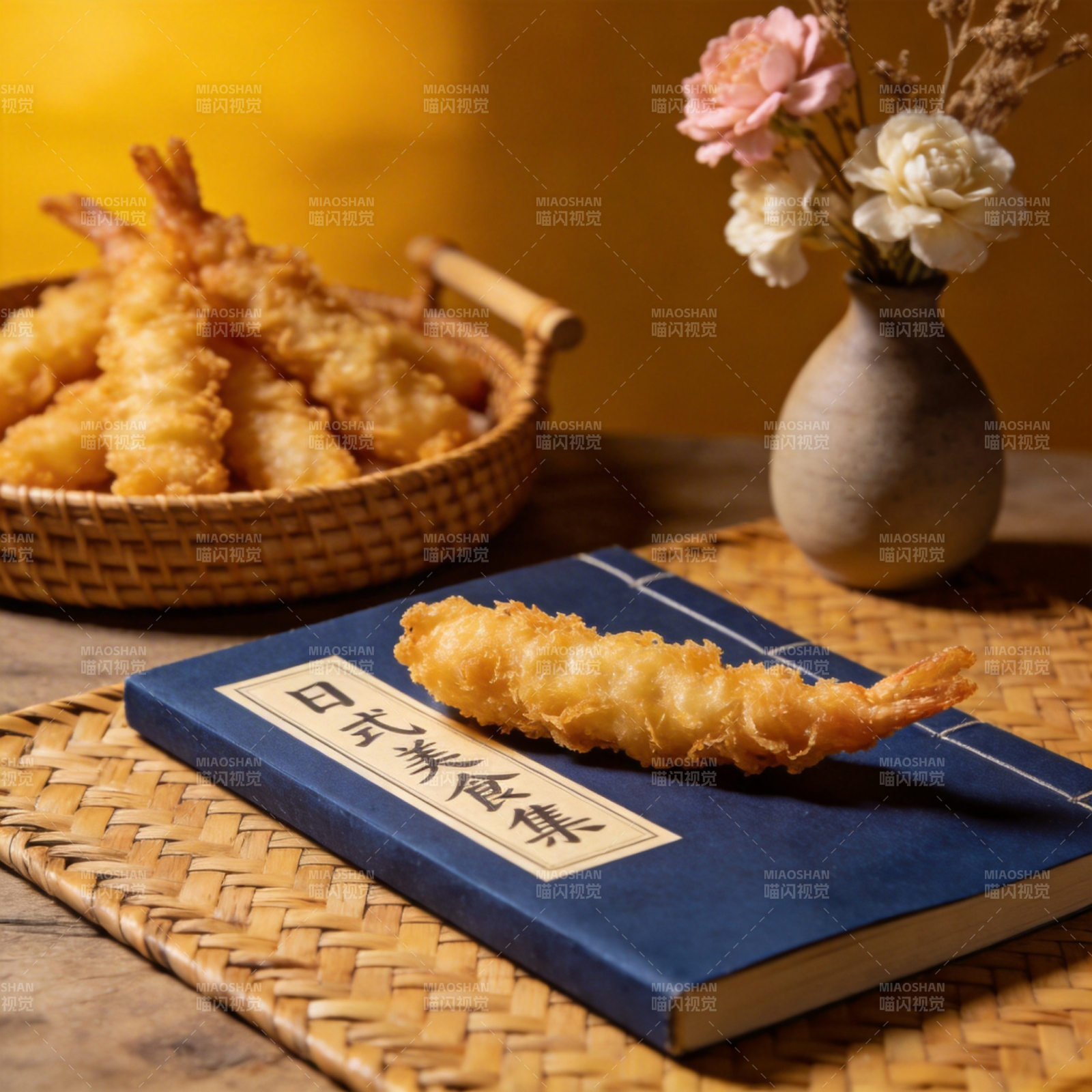 天妇罗与古籍图片