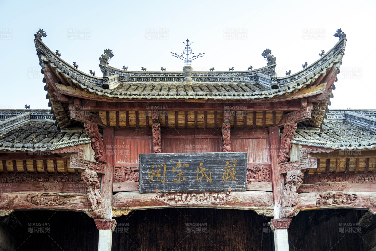 古建筑门楼图片