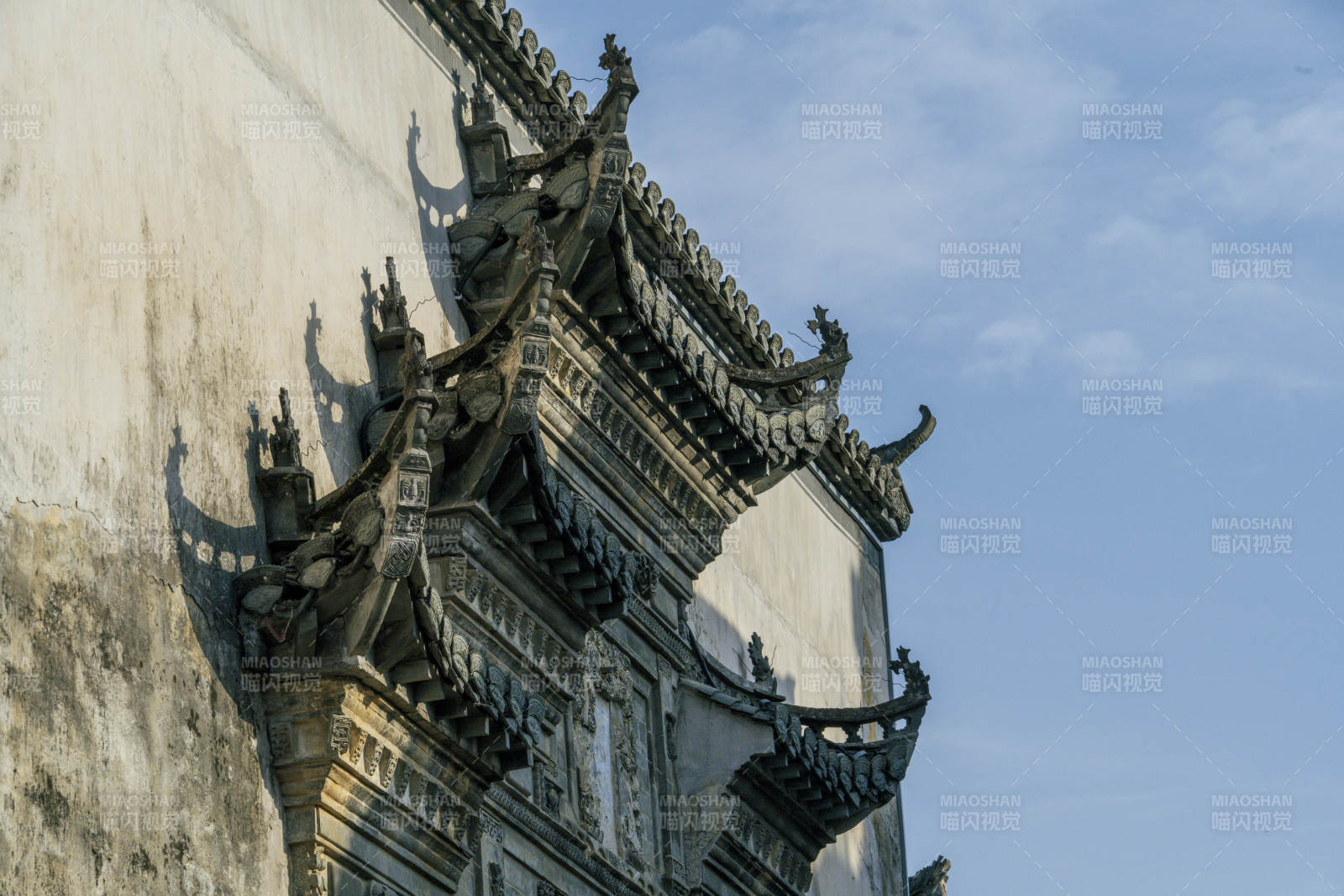 古建筑飞檐翘角图片