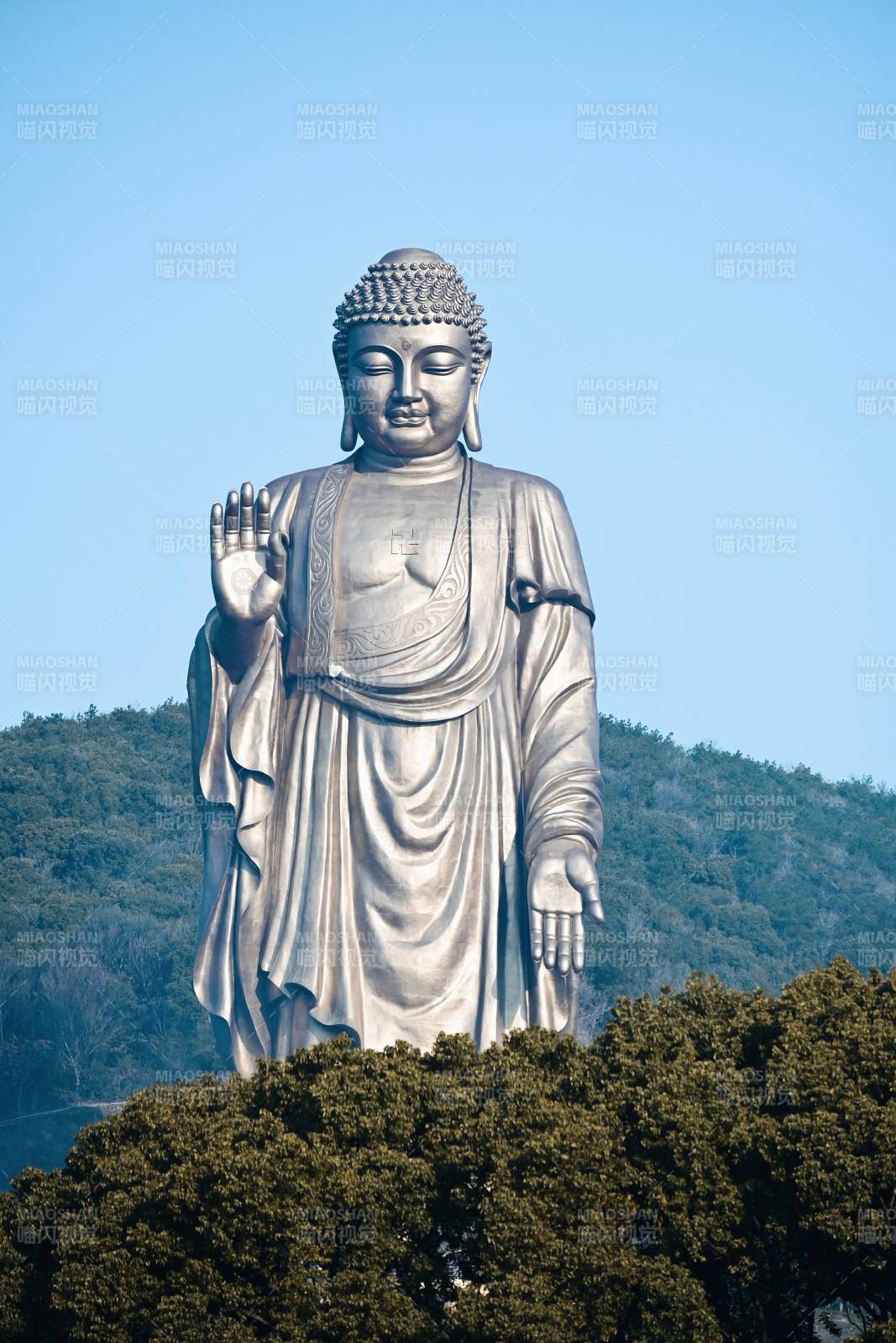 大佛巍然屹立图片