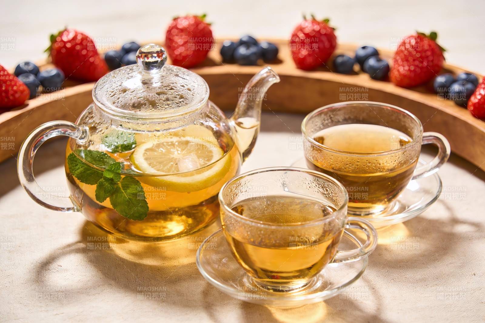 水果茶饮清新诱人图片