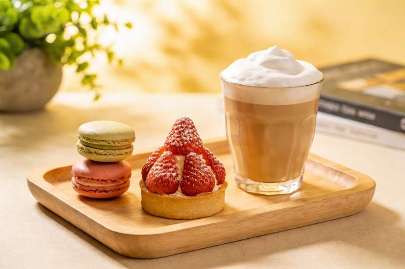 甜点饮品摆盘精美诱人图片