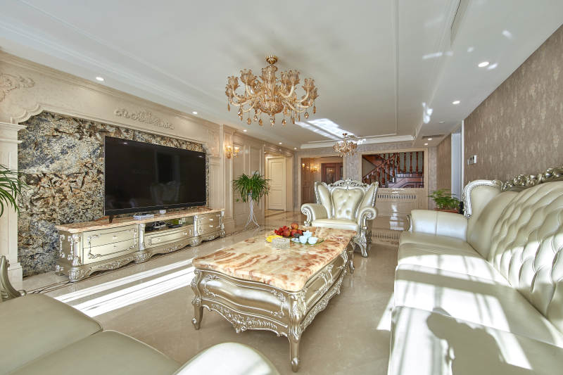 奢华客厅装饰图片