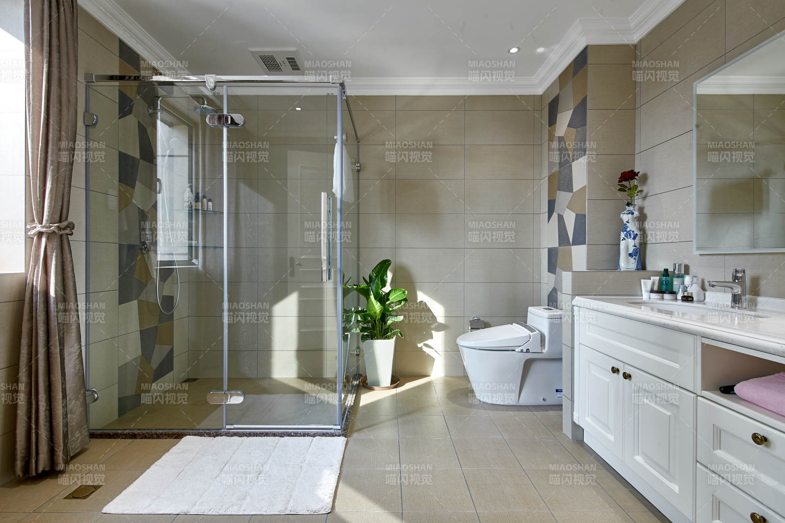 现代简约浴室设计图片