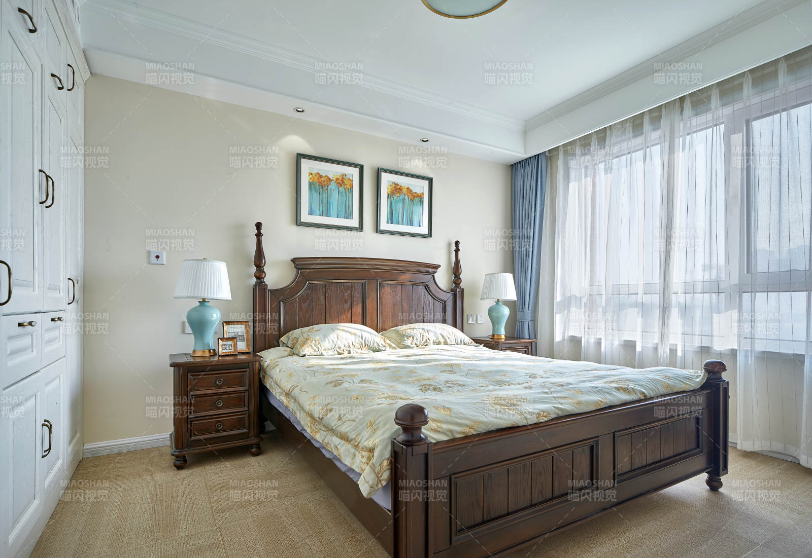 温馨卧室 典雅舒适图片