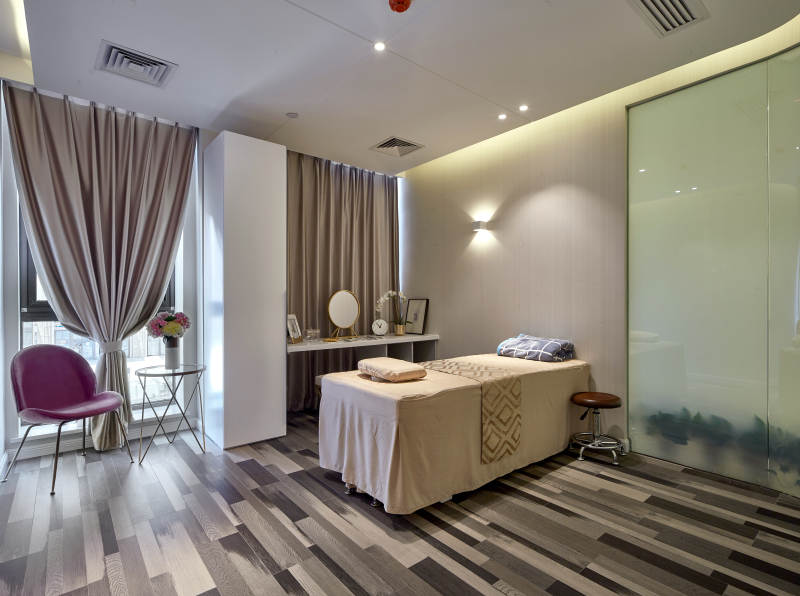 现代简约按摩室图片