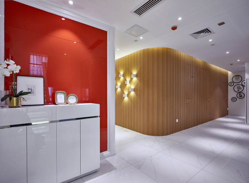 现代简约接待区图片