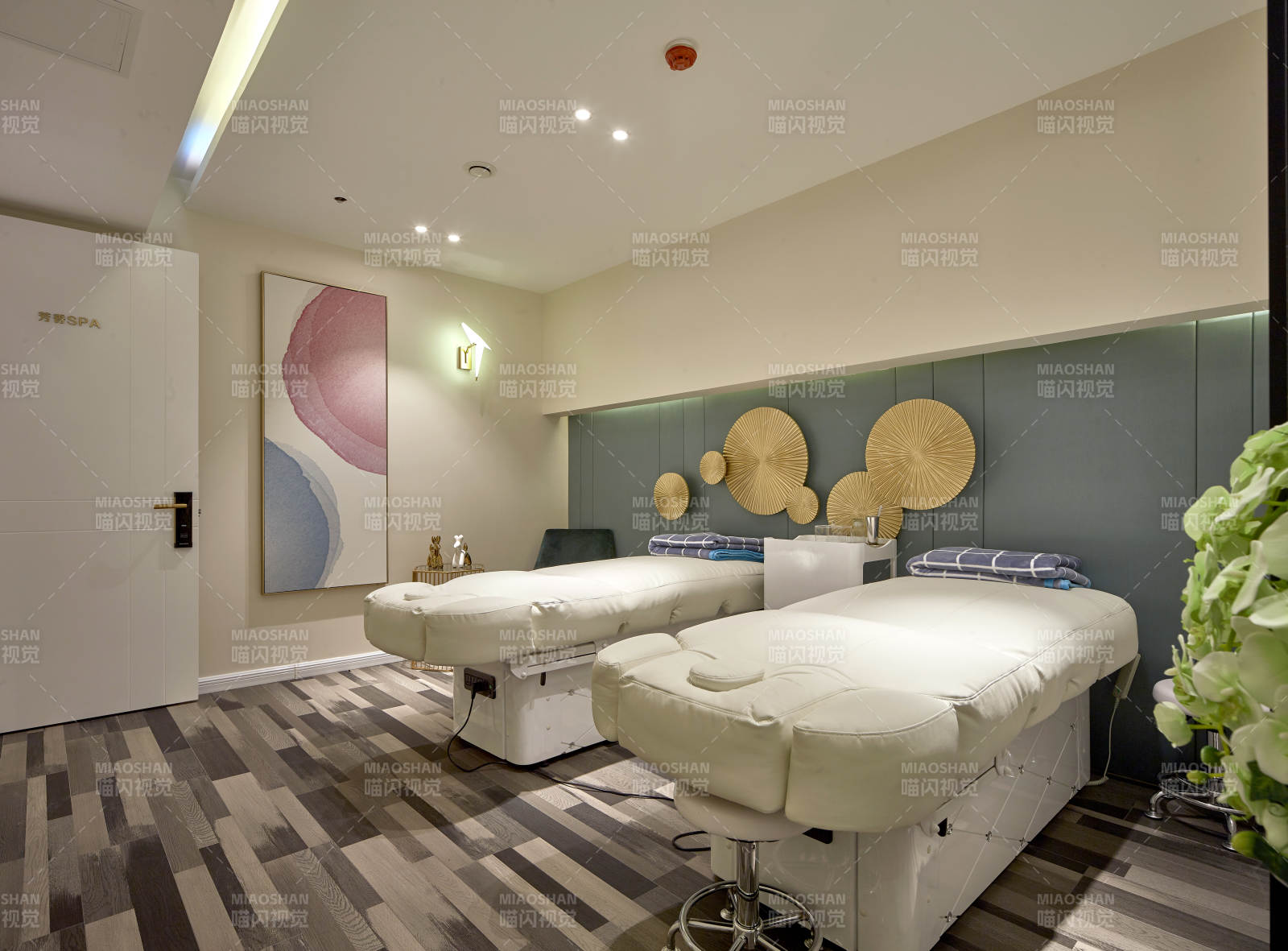 现代美容护理室图片