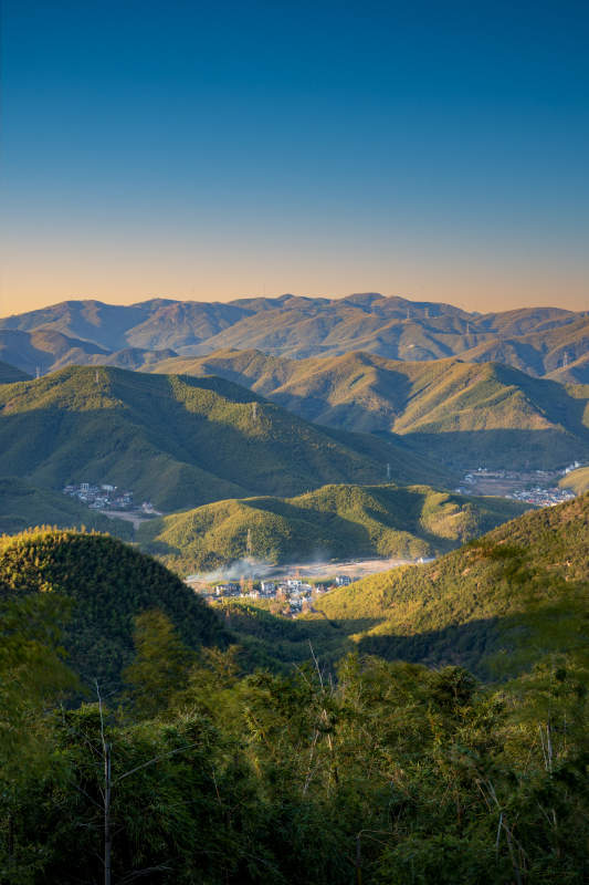 莫干山全景图片
