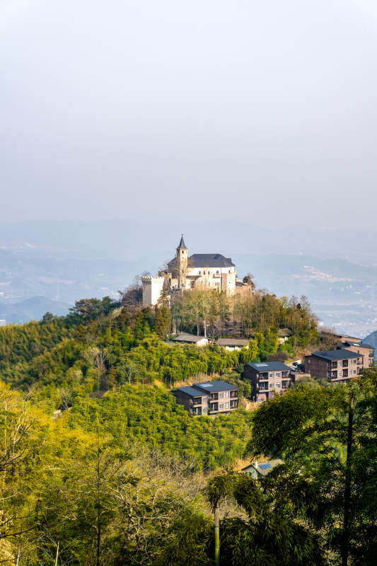 莫干山裸心堡图片