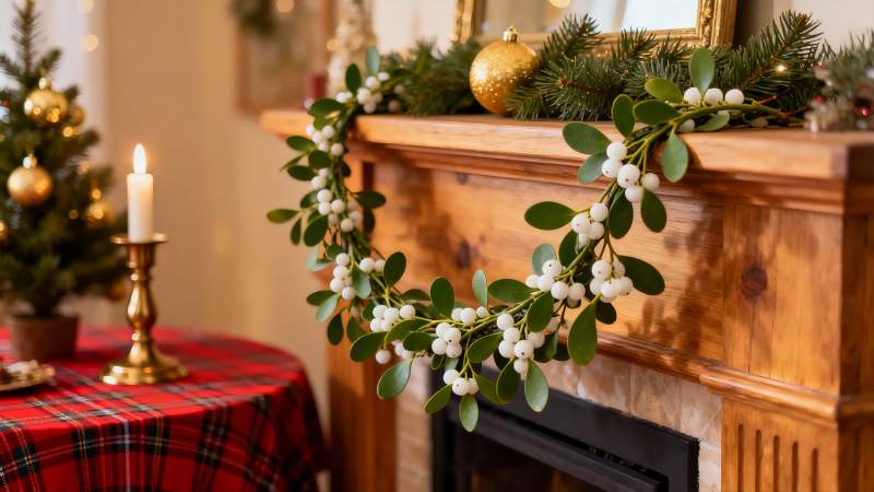 圣诞装饰温馨家居场景图片
