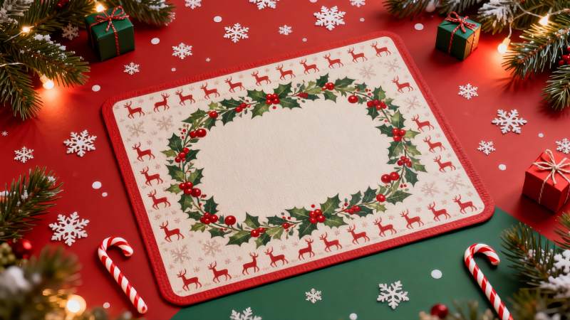 圣诞主题装饰摆拍图片