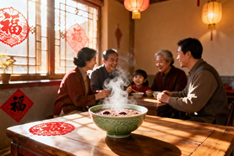 家庭聚餐其乐融融图片