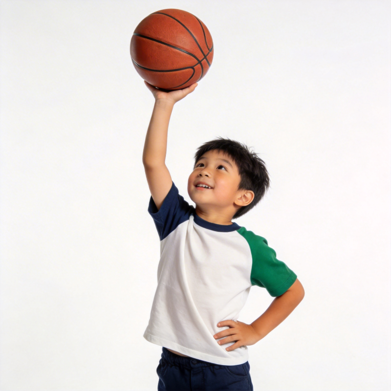 小篮球手跃动瞬间图片