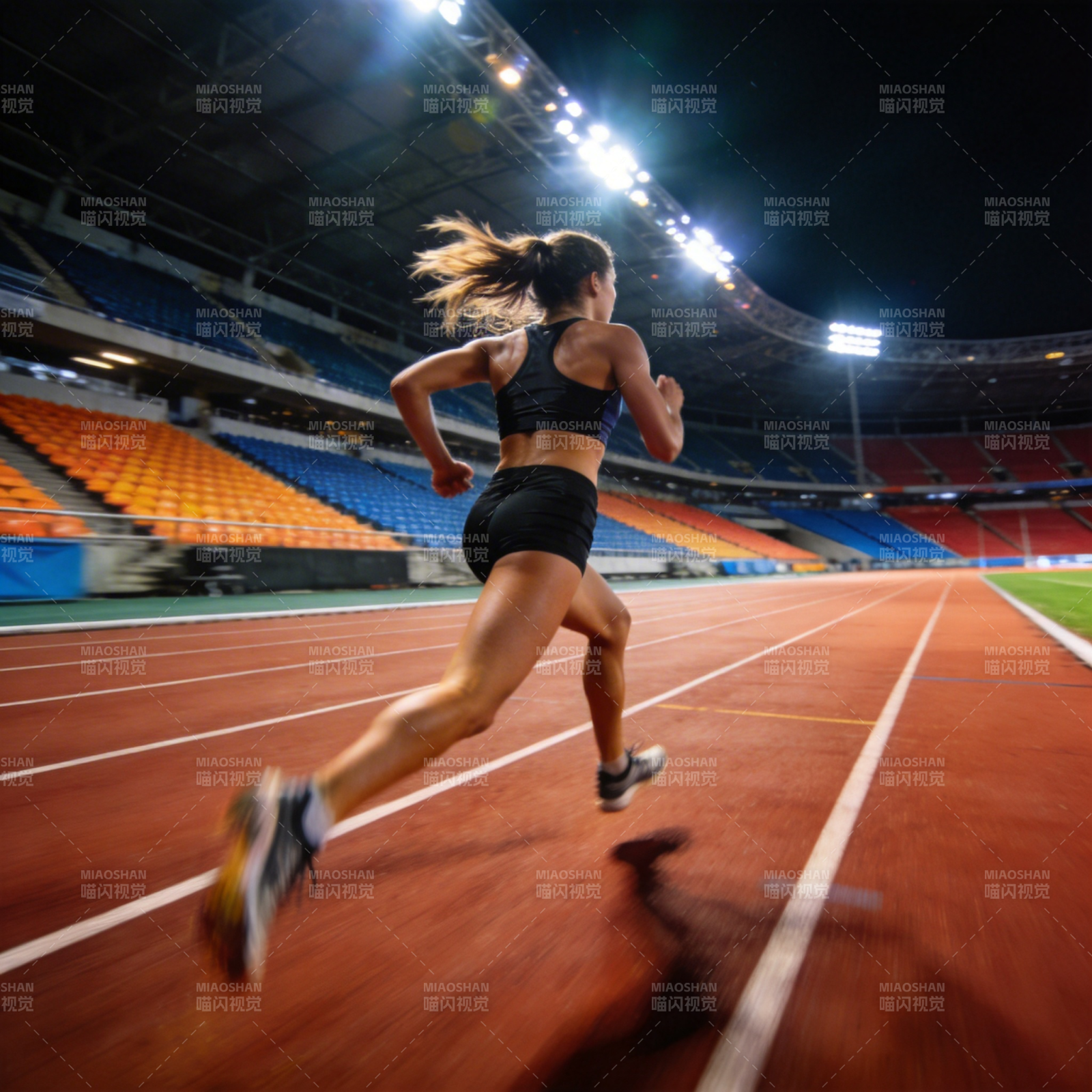 夜跑竞技场图片