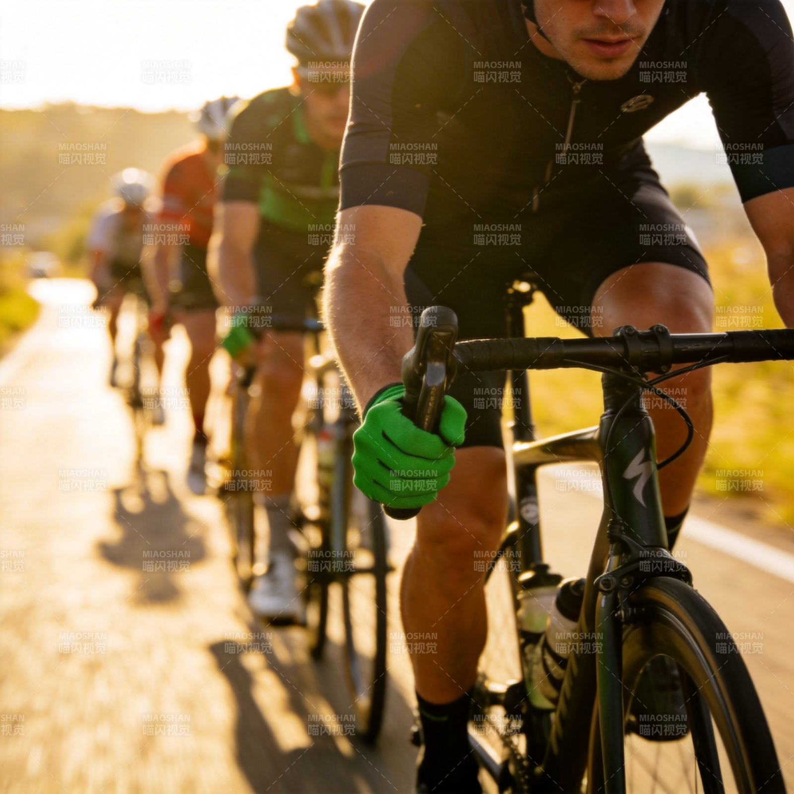 骑行追风图片