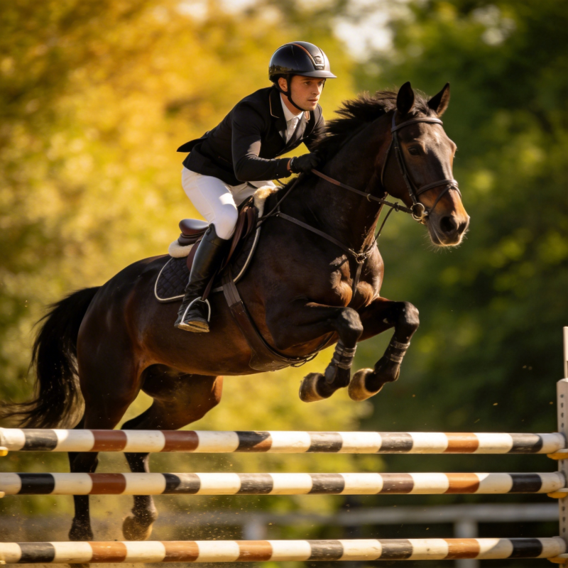 跃马腾空 英姿飒爽图片