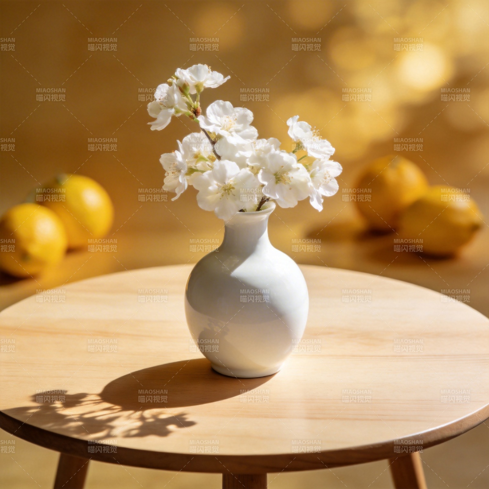 花影柠檬香图片