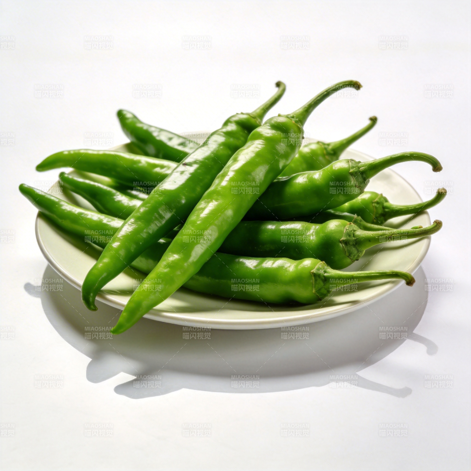青椒堆盘图片