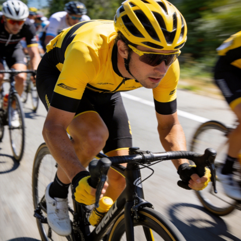 骑行者冲刺瞬间图片